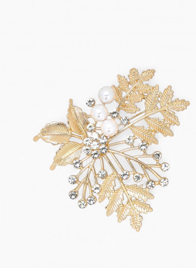 Брошь «Папоротник»