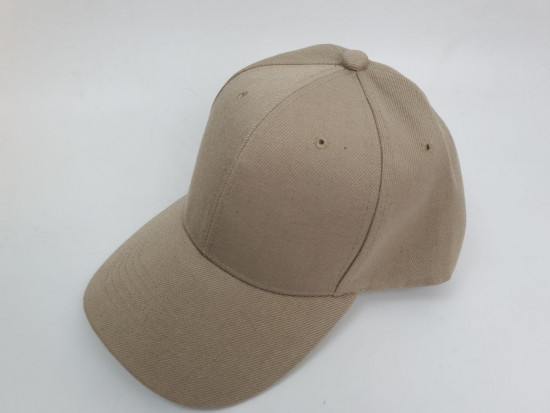 Бейсболка однотонная