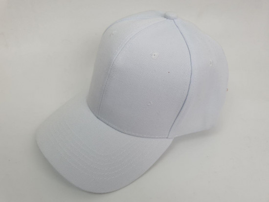 Бейсболка однотонная