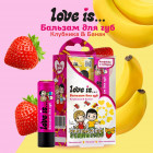 клубника, банан