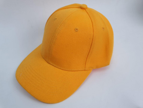 Бейсболка однотонная