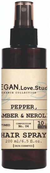 Спрей-уход для волос парфюмированный «Pepper, Amber, Neroli. Черный перец, амбра, нероли»