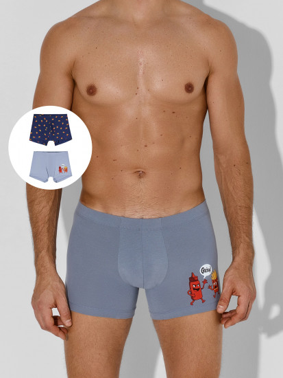 Трусы-боксеры мужские комплект