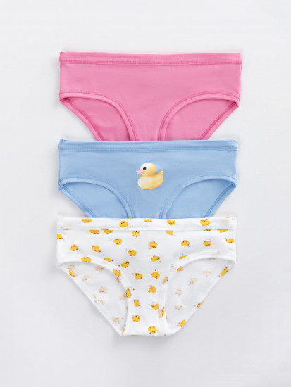 Трусы-слип для девочек комплект