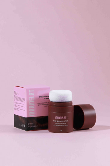 Тонирующая пудра для волос без фиксации, оттенок Коричневый