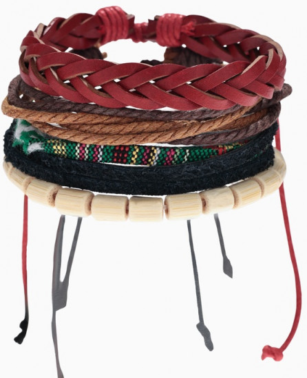 Набор браслетов «Радужный»