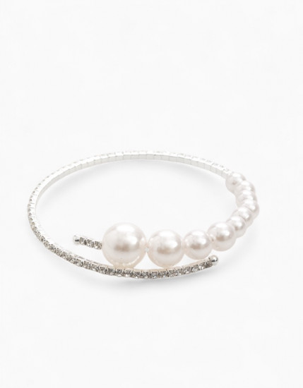 Браслет с жемчугом «Жемчуг» на убывание