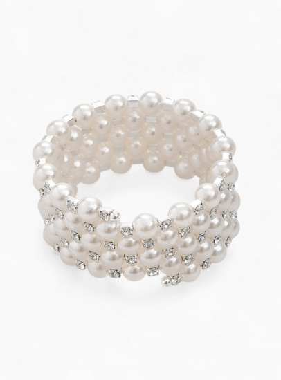 Браслет-пружинка «Жемчужинка»