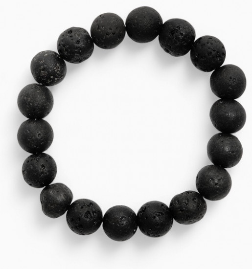 Браслет из бусин «Лава»