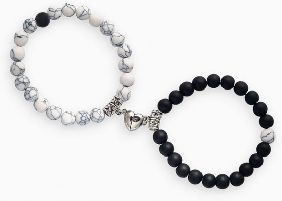 Браслеты парные «Неразлучники» на магните