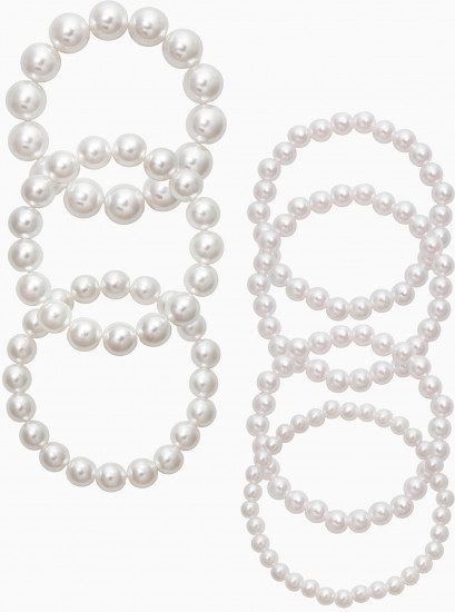 Комплект браслетов «Жемчужный облик»