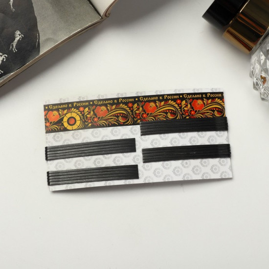 Набор невидимок для волос «Народные»