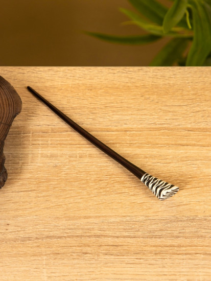 Шпилька для волос «Полосы»