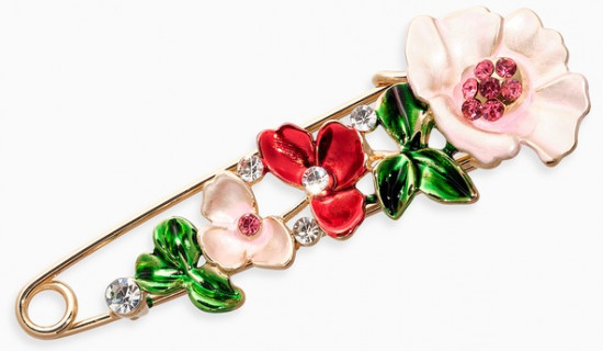 Булавка «Цветочная»