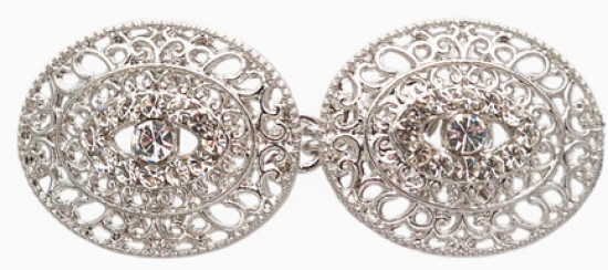 Зажим для кардигана «Эллипс»