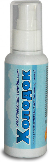 Успокаивающий гель-бальзам после укусов насекомых «Холодок»