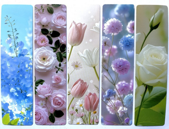 Набор закладок для книг «Свежесть»