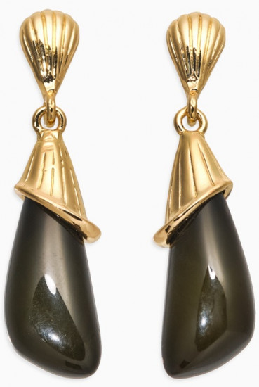 Серьги «Капля каллы»