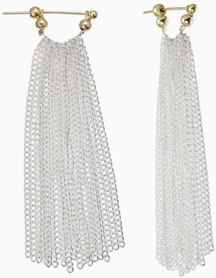 Серьги «Цепи»