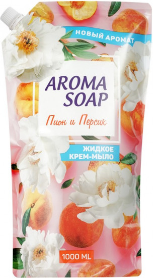Крем-мыло жидкое «Белый пион и персик»