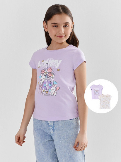 Комплект футболок для девочек