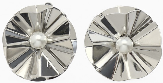 Клипсы для ушей «Тренд. Объёмный цветок»