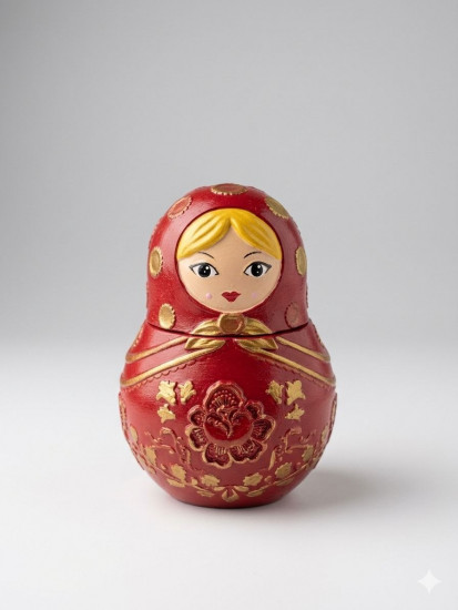 Свеча «Матрёшка»