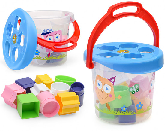 Ведро-сортер детское