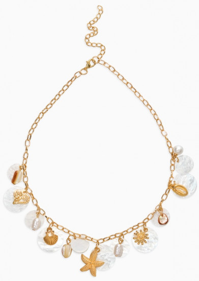 Колье на цепочке «Ракушка»