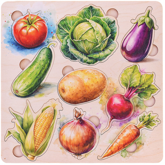 Пазл «Овощи»