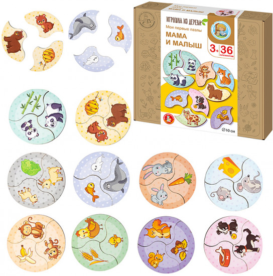 Пазл «Мама и малыш»