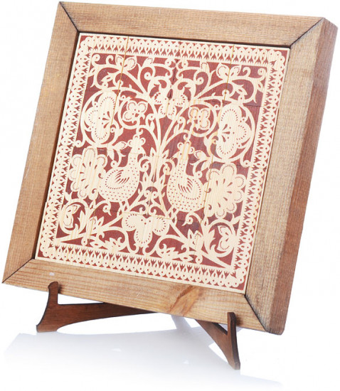 Пазл «Шемогодская резьба»