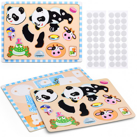 Пазл «Объемная картина. Панда»