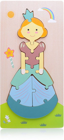 Пазл-вкладыш «Принцесса»