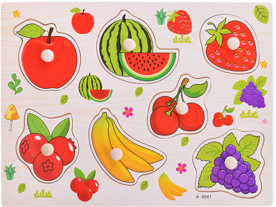 Пазл-вкладыш «Фрукты»
