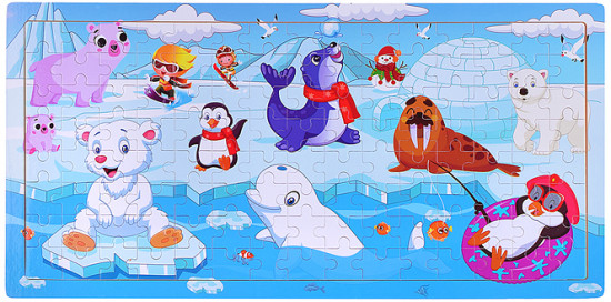 Пазл «Северный полюс»