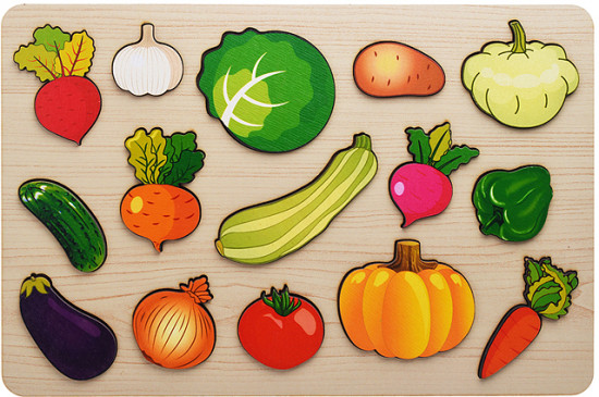 Пазл «Овощи»