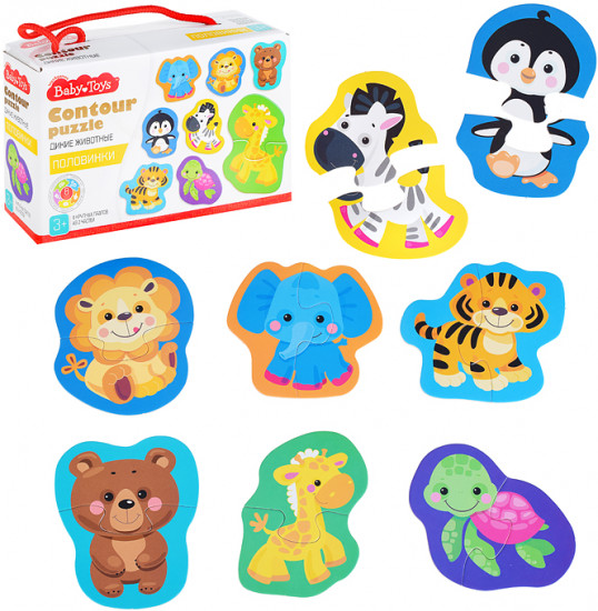 Пазл «Дикие животные»