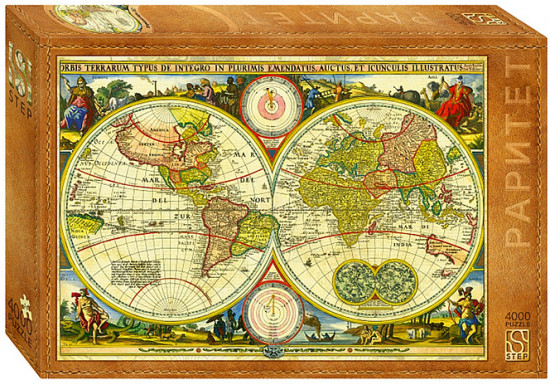 Пазл «Историческая карта»