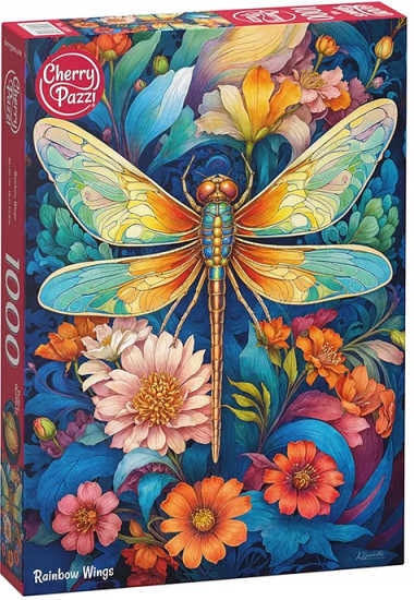 Пазл «Радужные крылья»