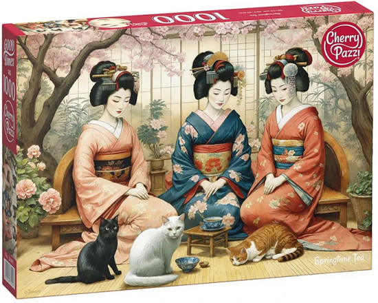 Пазл «Весенний чай»