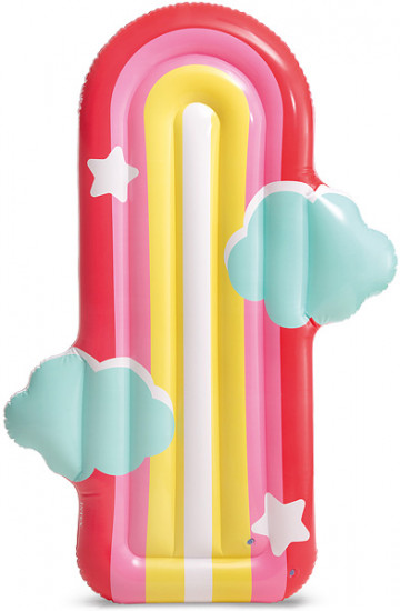 Матрас надувной «Облака на радуге»