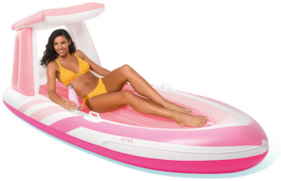 Матрас для плавания «Розовый рай»