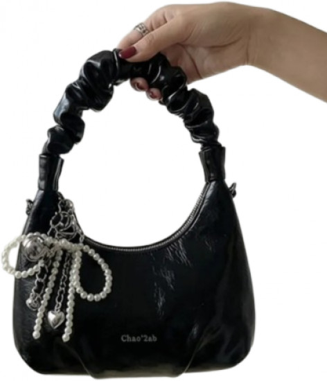 Сумка-кроссбоди глянцевая