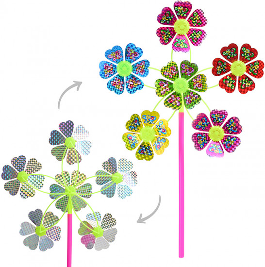 Ветерок «Смайлик-цветок»