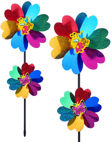 Ветерок «Насекомое на цветке»