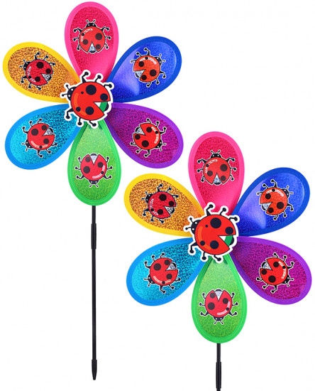 Ветерок «Божьи коровки на лепестках»