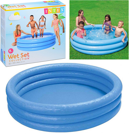 Бассейн надувной «Кристалл»