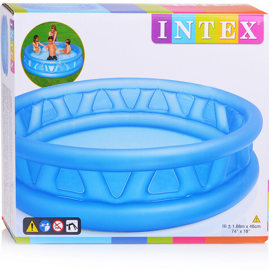 Бассейн надувной «Геометрия»