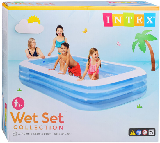 Бассейн надувной